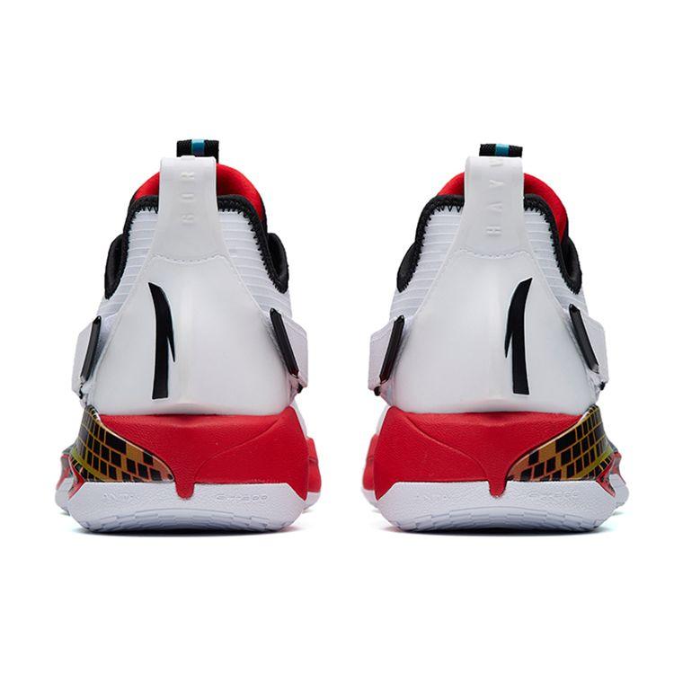 Anta Kuang Chao 5 Pro Męskie Profesjonalne Buty do Koszykówki Edycja HYPERX Białe Czarne Wielokolorowe 112231103-11