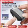 Automatic Manicure Nail Trimmer 2 In 1 Electric Nail Polisher Type-C Charging Safety Nail Clipper for Adult Senior