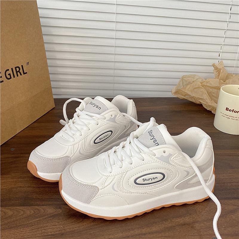 Mesh breathable waffle women 2 summer new soft-soled niche sports leisure running white shoes