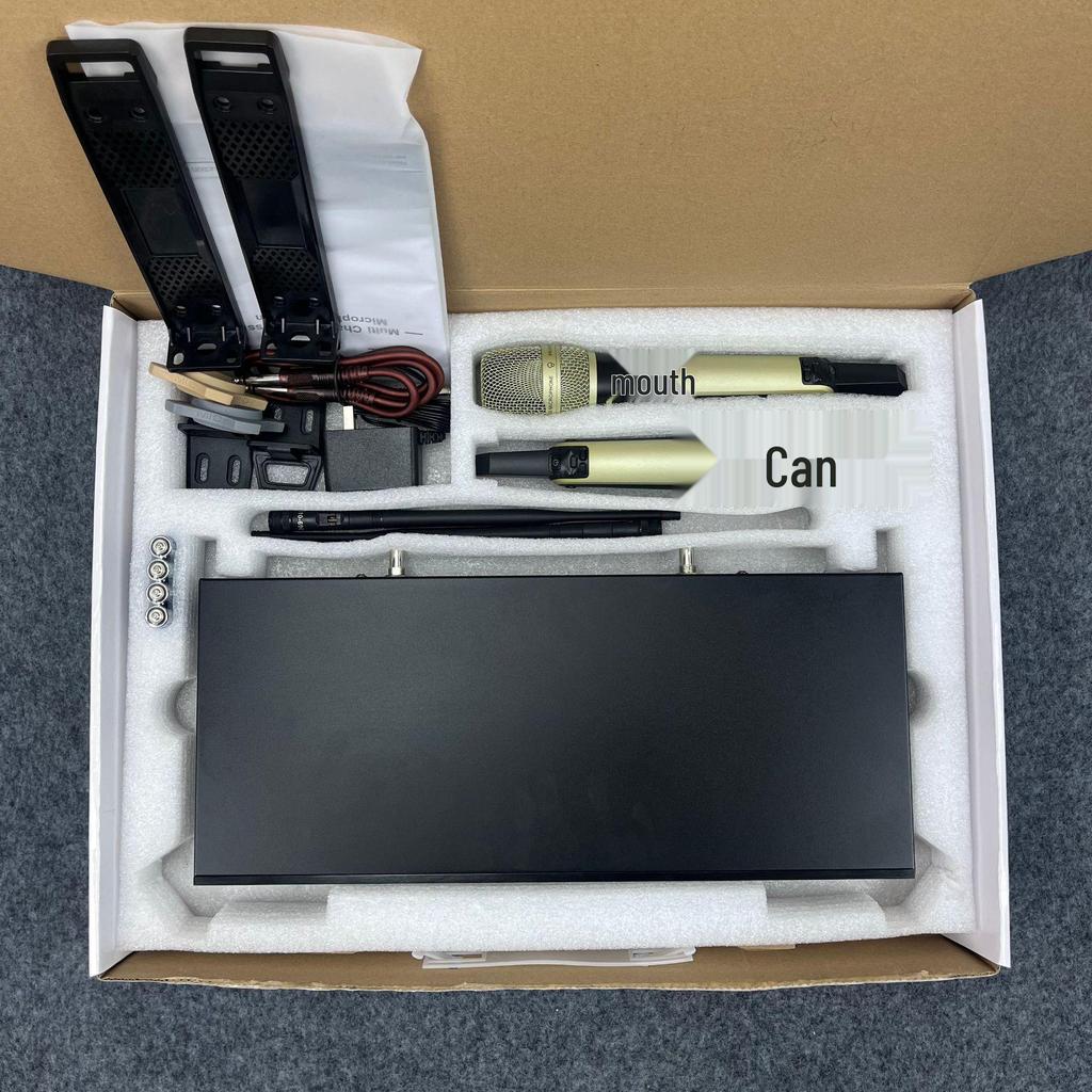 High-End U-Band Infrared Wireless Lavalier & Headset Microphone for KTV and Conferences