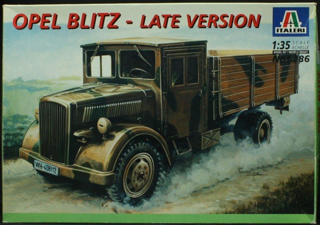 

Tamiya Italeri 6386 135 Opel Blitz деревянная кабина установлена пластиковая модель