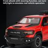 1:32 Mammoth 1000TRX 6x6 Auto Modell Spielzeug Türen Öffnen Sound Licht Fahrzeug Rückzieher Stoßdämpfer Modelle Weihnachtsgeschenke