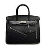 Hot Sale High-end Rock Platinum Bag First Layer Soft Cowhide Pocket Bag Zipper Bag Portable Shoulder Bag Versatile