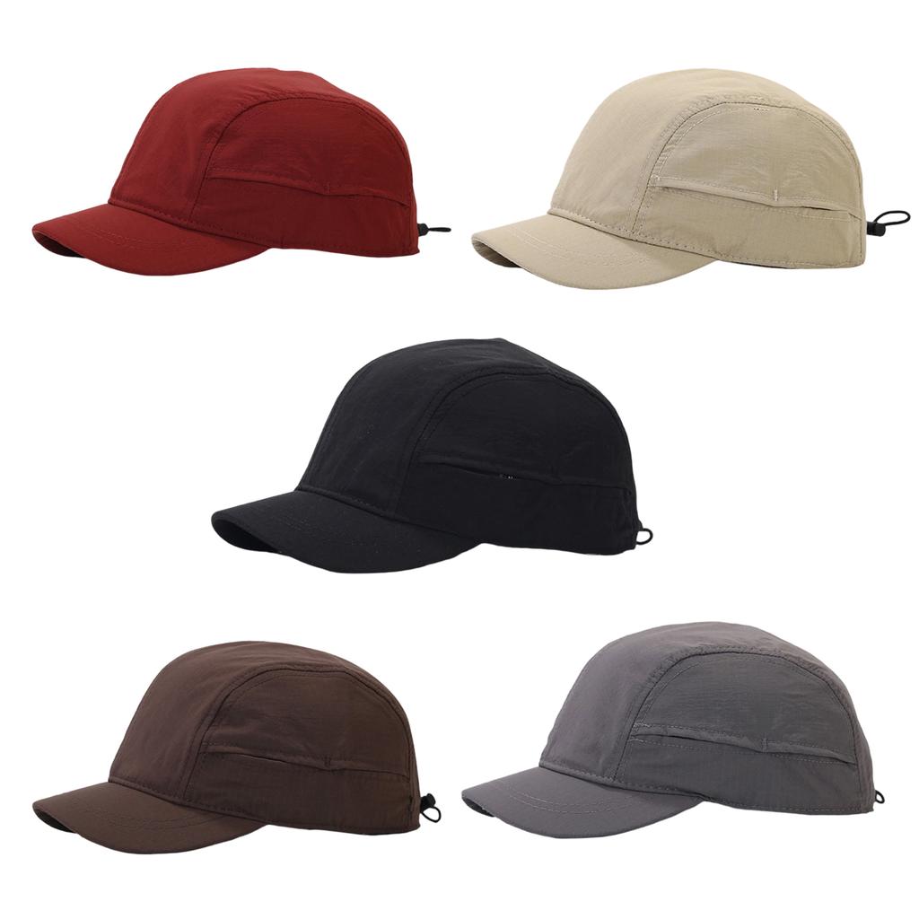 Casual Baseball Cap for Men Women Short Brims Practical Design Soft Hat Sun Protective Outdoor Recreation Use