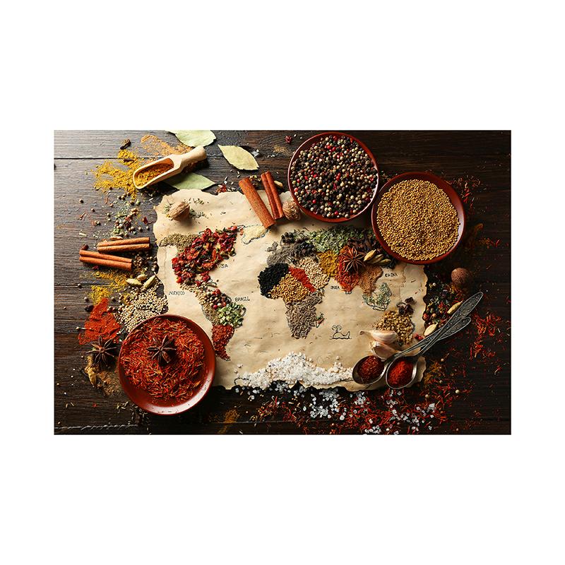 Kitchen Wall Art Pictures Spice Herb Cooker Posters and Prints Canvas Painting Home Decor for Restaurant Dining Room