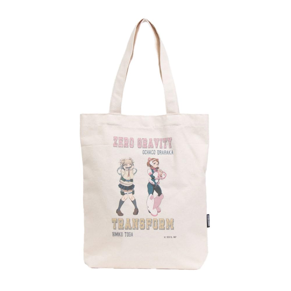 Mist Forza Tote Bag Hero Crack Print Canvas Tote Bag ODHA23 [My Academia] Off-White