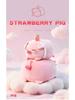 Cute Strawberry Piglet Plush Doll Pillow - Perfect Birthday Gift & Backrest