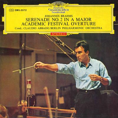 LP Record CLAUDIO ABBADO, BERLIN PHILHARMONIC - Johannes Brahms: Srenade No.2 In A  SMG2072 GRAMOPHON - Japan Classical Used