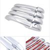 for Dodge Caliber 2007~2012 Luxurious Chrome Exterior Door Handle Cover Car Accessories Stickers Trim Set 2008 2009 2010 2011