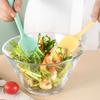 High Temp Resistant Silicone Spatula Cream Scoop Non-stick Kitchen Tool for Baking & Daily Cooking