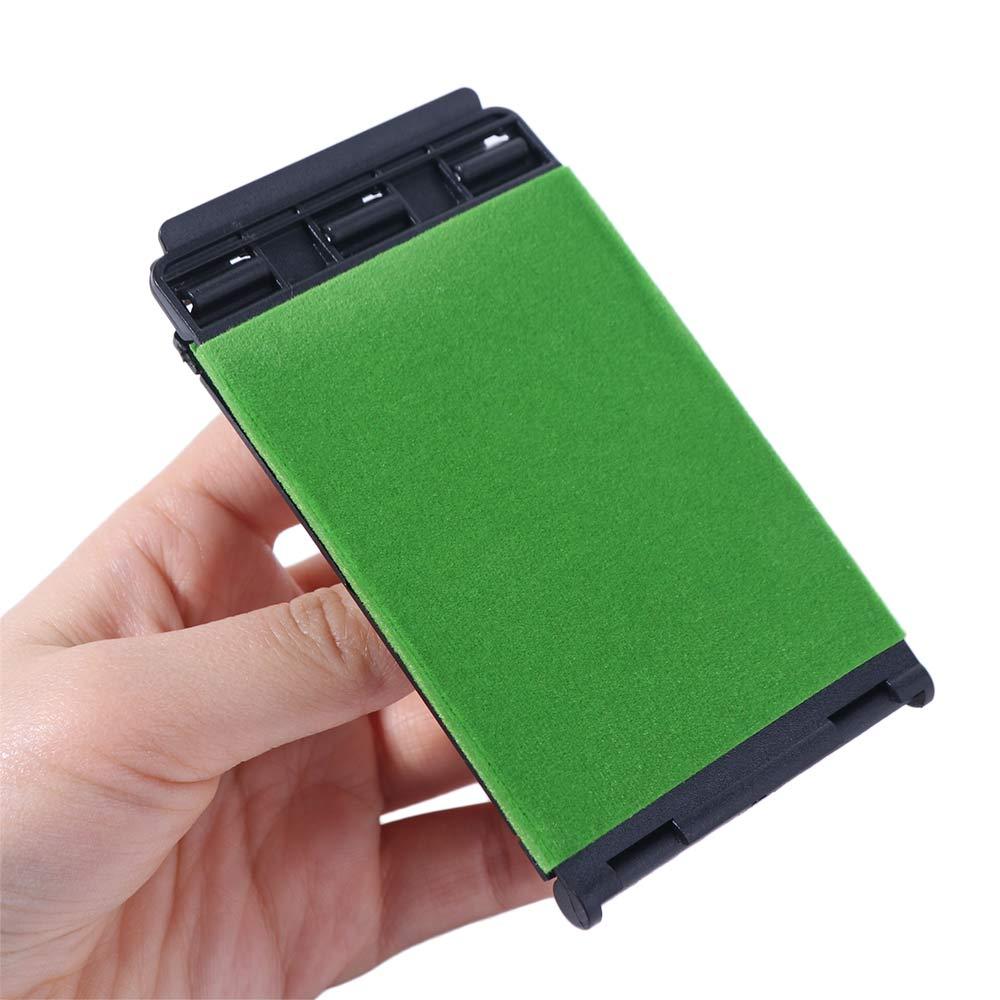 Green Bass Strings Scrubber Ergonomic String Cleaner Brush Guitar String Cleaner Brush  Fingerboard