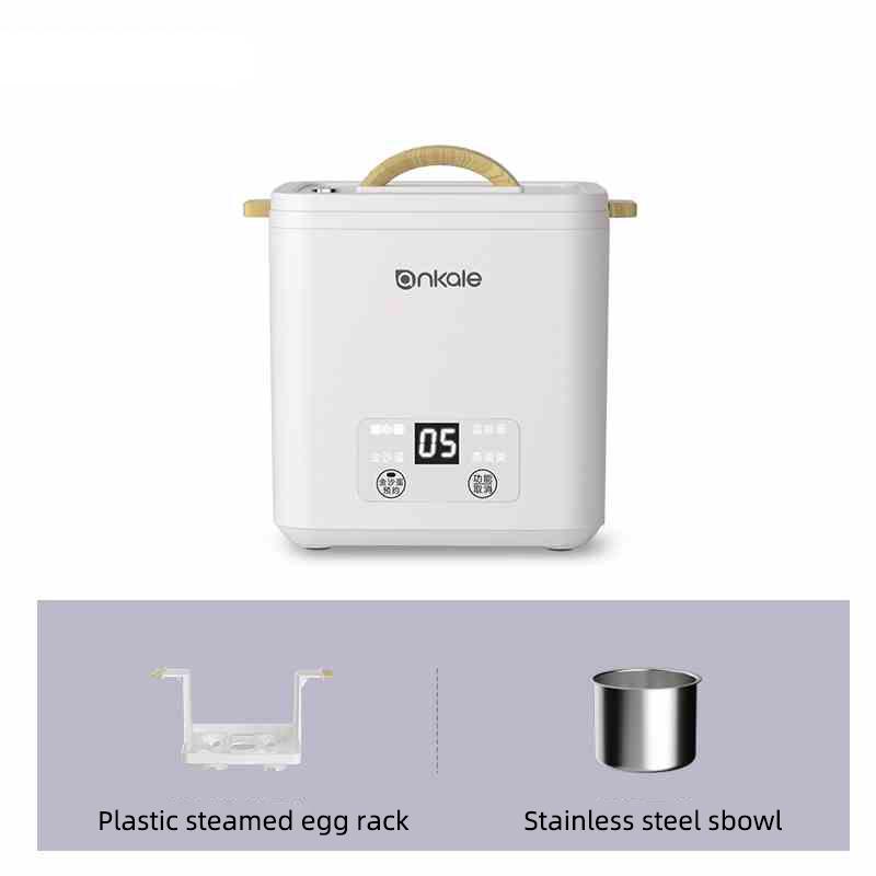 

Пароварка для 4 яиц, многофункциональная электрическая яйцеварка с функцией быстрого приготовления, автоматическое отключение, универсальные инструменты для приготовления омлета, кухонная утварь для завтрака EU белый