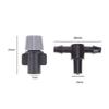 Gardening Irrigation Sprinkler Single Outlet Atomizing Micro Nozzle Tool Accessories for Outdoor Home Garden