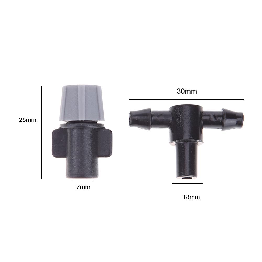 Gardening Irrigation Sprinkler Single Outlet Atomizing Micro Nozzle Tool Accessories for Outdoor Home Garden