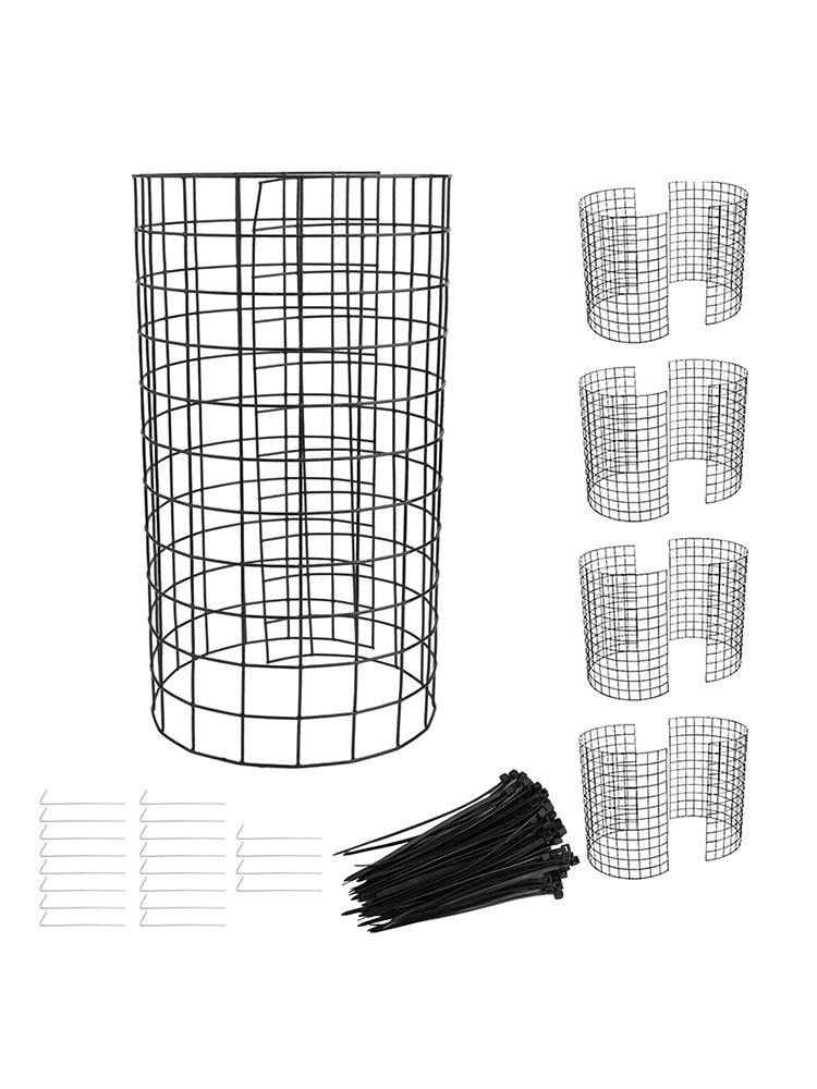 Wide Application Tree Trunk Protector 6 Pack Black