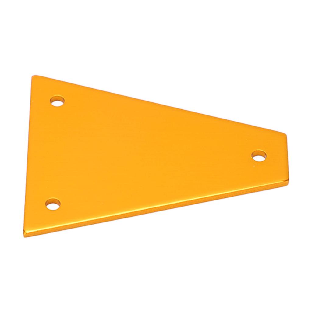 Guitar Truss Rod Cover Plate 3 Hole Metal Iron Electric Guitars Parts Accessories Golden