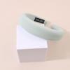 Retro Sponge Headband Milk Tea Color High Skull Headband Face Washing Headband All-match Outing High-end Pressure Hair Accessories