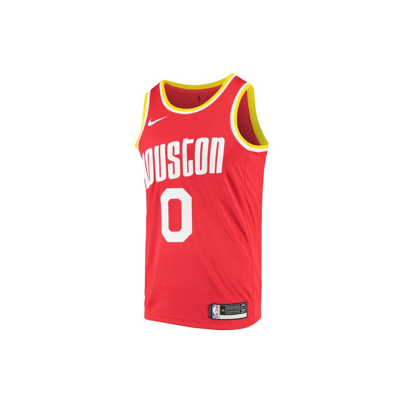 Nike Basketball Jerseys Unisex Red Moderate Straight Fit BQ8112-662 L