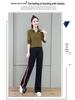 Cross-Border Women's Plus Size Long-Sleeve Polo T-Shirt – Spring, Autumn, and Winter Fashion for Middle-Aged.