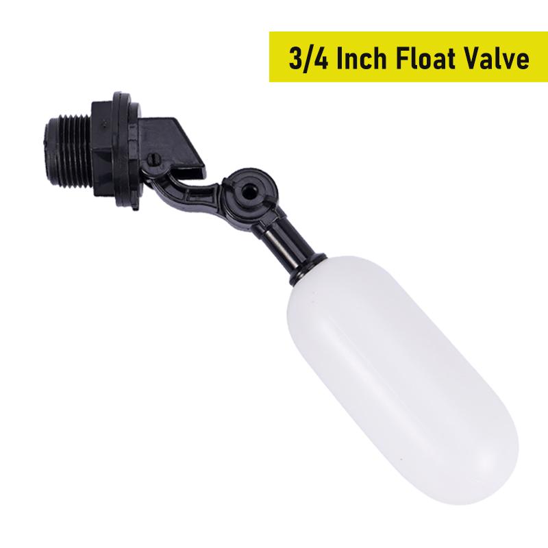 1/2 3/4 Inch Plastic Water Float Ball Valve Automatic Feed Fill Fish Tank Aquarium Water Humidifier Water Control Valve