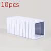 10pcs,Transparent Floating Display Box, Plastic Film Jewelry Packaging Box, Jewelry, Necklace, Ring, and Collectible Storage Box