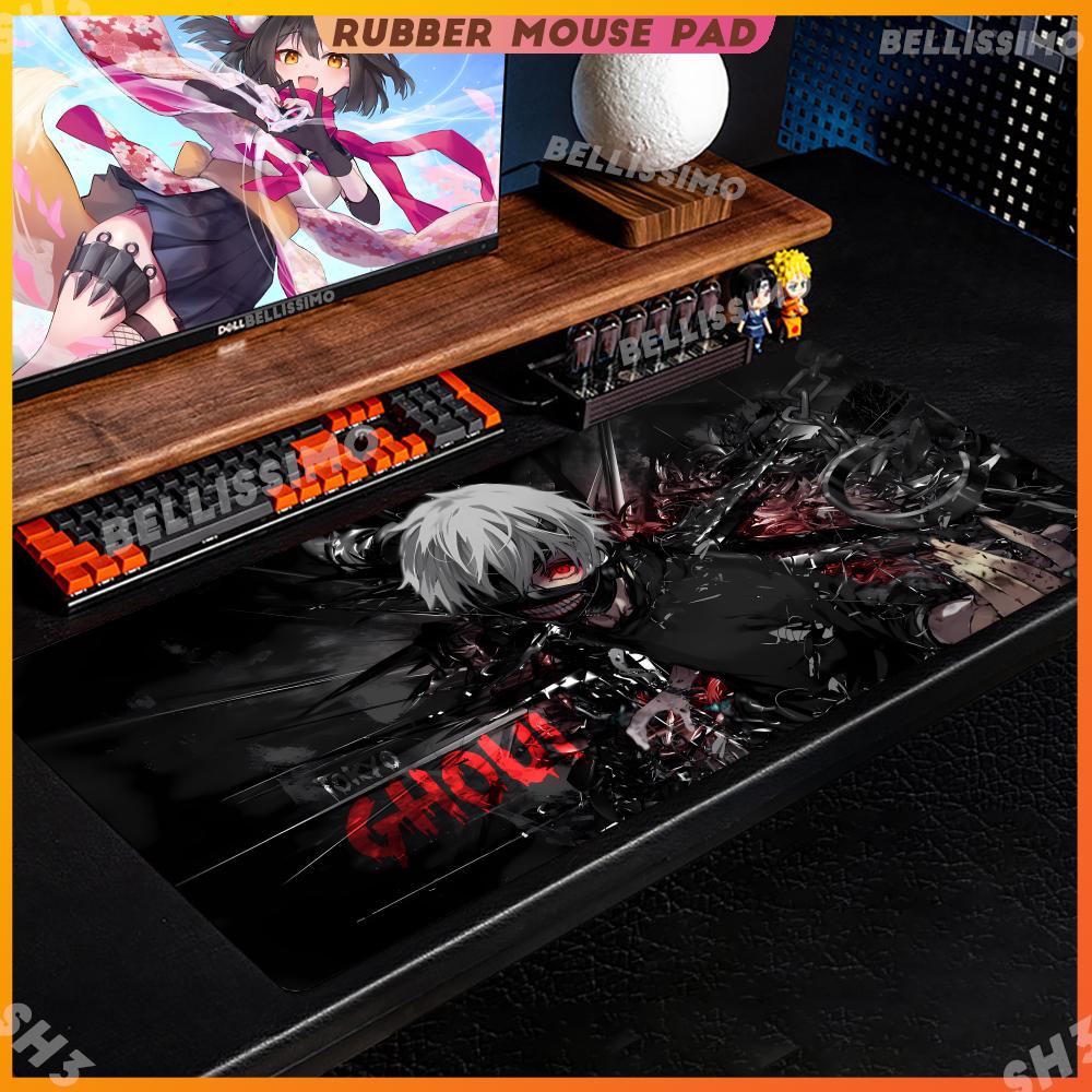 Ttokyo Gghoul Mouse Pad x Rubber Mouse Pad Mouse Stand mm Teclado Gamer Mat Super Big Large Edge Lock Desk Mat