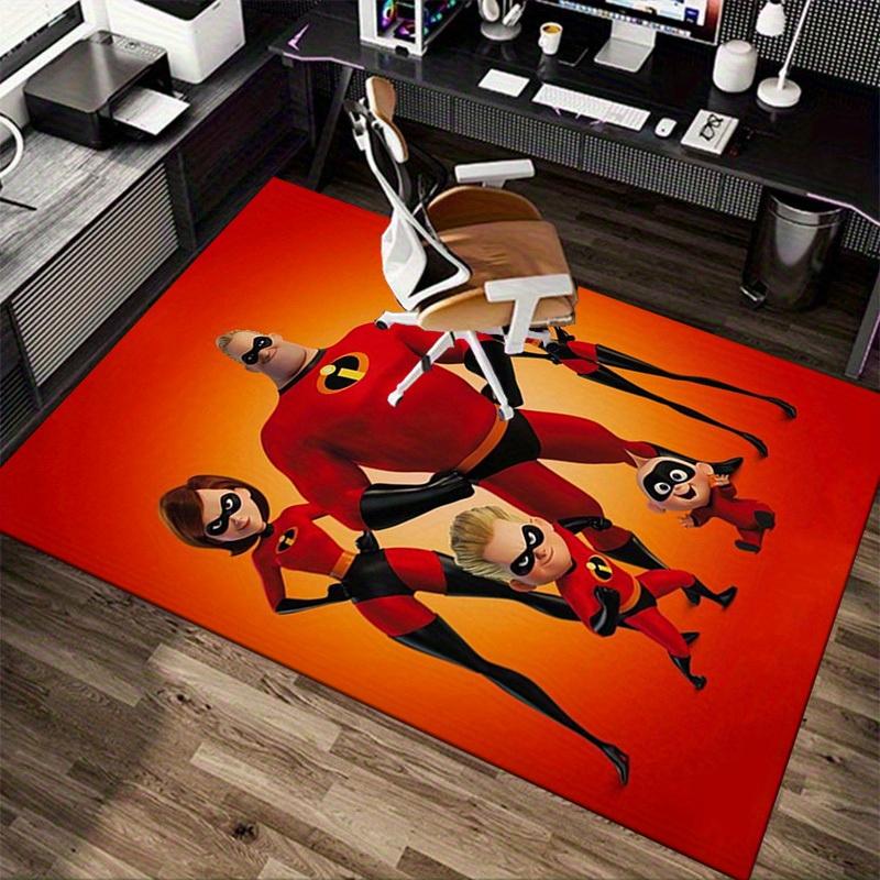 1pc. Incredibles Family Superhero Carpet Rug for Home Office Chair Decoration Giftz041088