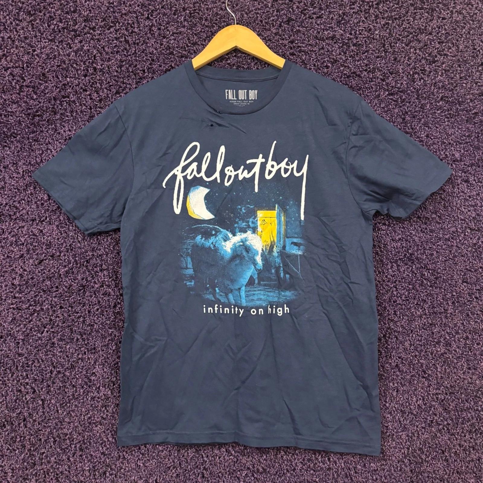 Fall Out Boy Infinity on High Album Cover T-Shirt Size Medium 4XL