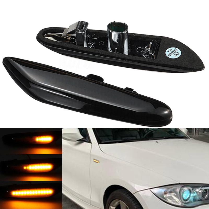 For BMW E46 E60 E82 2x Dynamic LED Side Marker Repeater Indicator Lights MA2031 For BMW E46 E60 E82 2x Dynamic LED Side Marker Repeater Indicator Lights MA2031