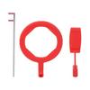 Dental  Film Positioning System Kit Portable Intra Oral  Film Positioner Holder for  Red 