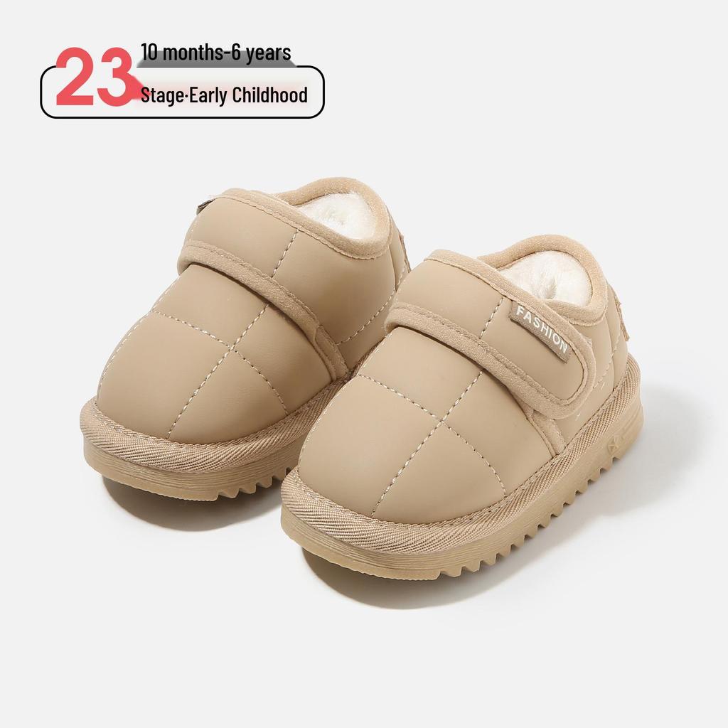 Infant & Toddler Winter Snow Boots - Warm Velvet, Cozy Cotton for Boys & Girls