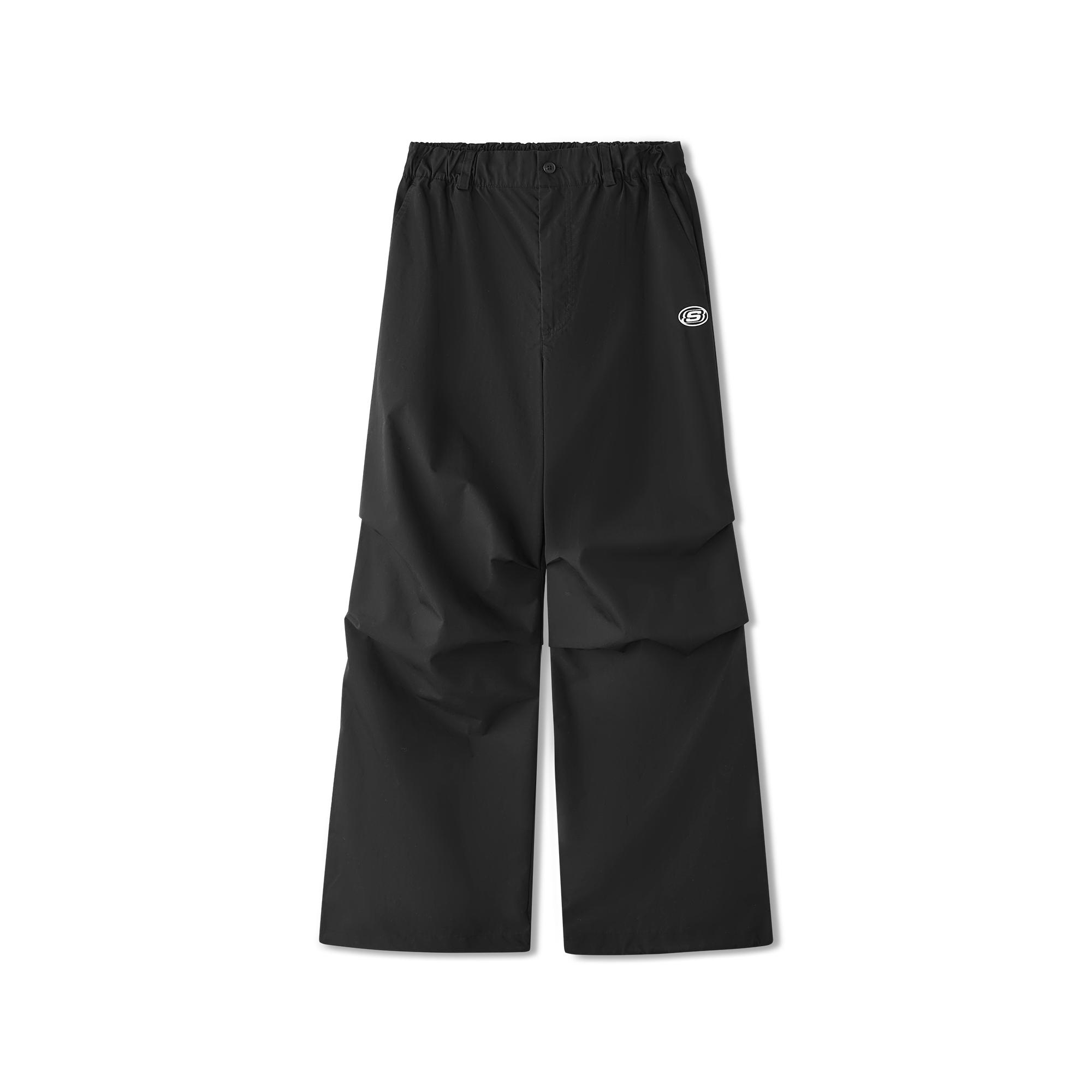 Skechers Workwear Loose Fit Comfortable Soft Casual Pants Women Pants Carbon-Black L225W112-0018 L