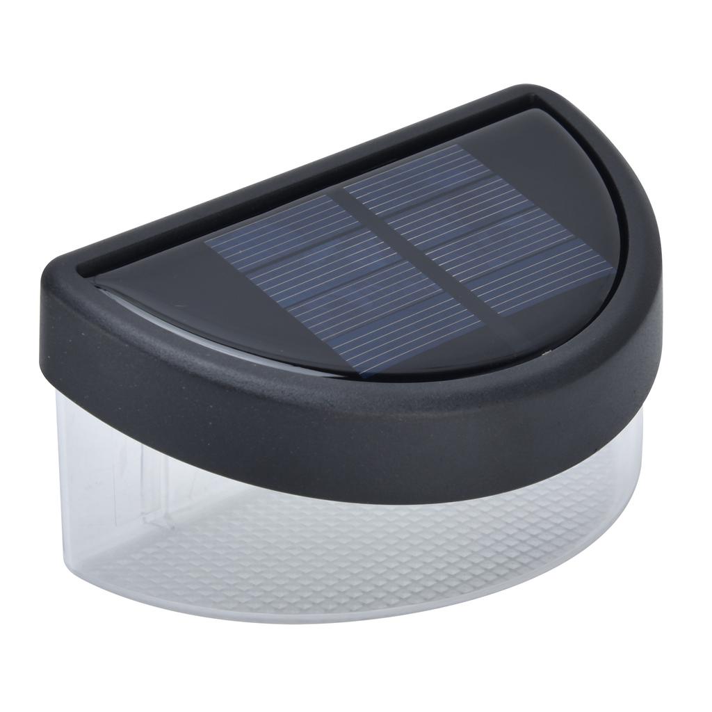 Solar Deck Light 2LEDs Polycrystalline Silicon Solar Panel Automatic Working Mode IP65 Waterproof Solar Fence