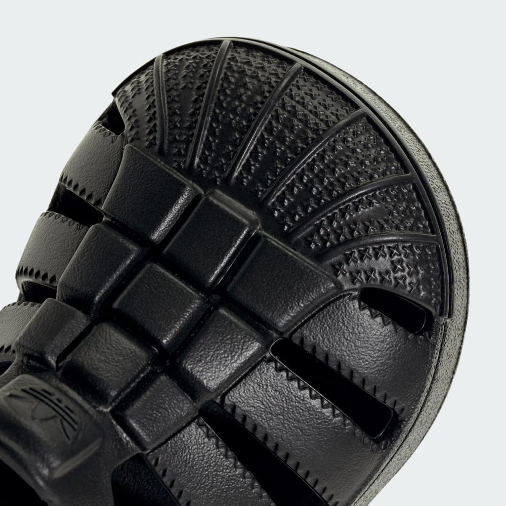 adidas SST Sandals Kids JS2845 Kids' Originals Sandals Core Black / Core Black / Core Black