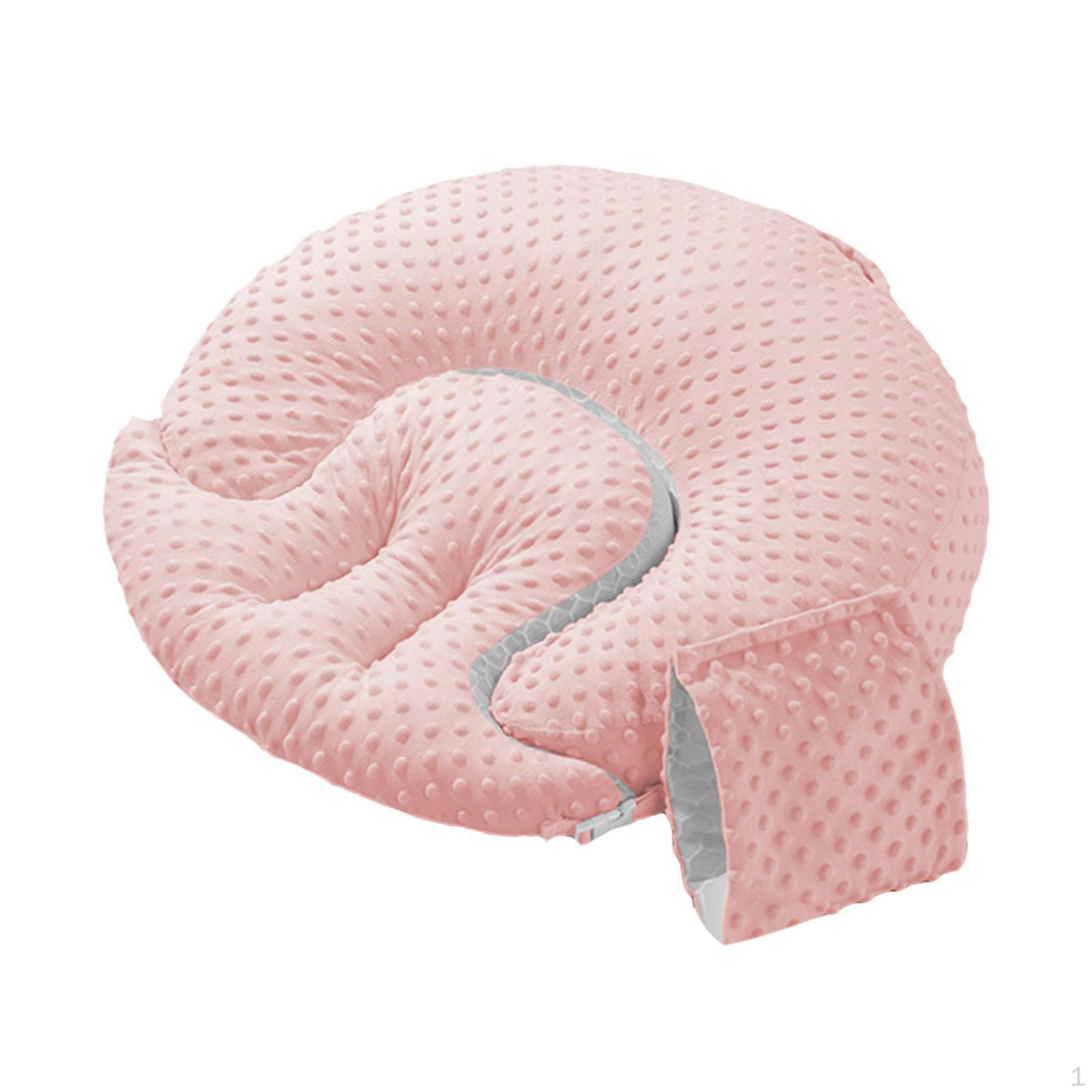 

Подушка для кормления грудью для мамы новорожденного розового цвета розовый