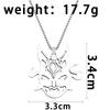 New Genshin Impact Necklace For Women/Men Punk Anime Scaramouche Xiao Titanium Steel Necklaces Jewelry Accessories Gift for Fans