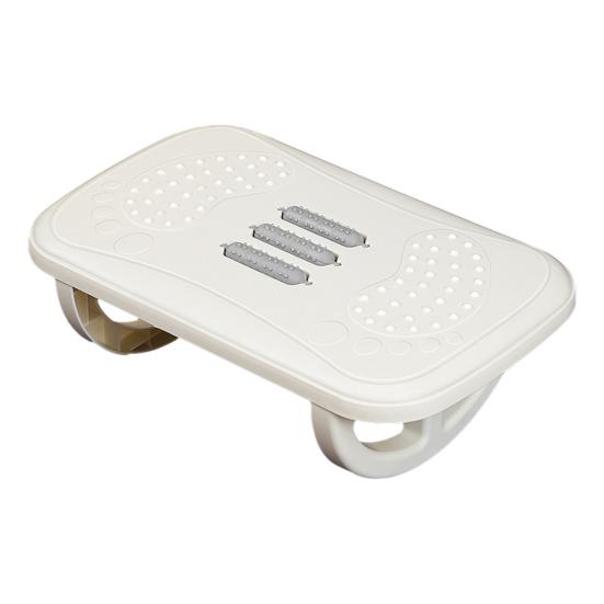 Under-Desk Foot Rest Non-slip Ergonomic Rocking Foot Stool Foot Massage Fatigue Relief Rocker Balance Board for Home Office