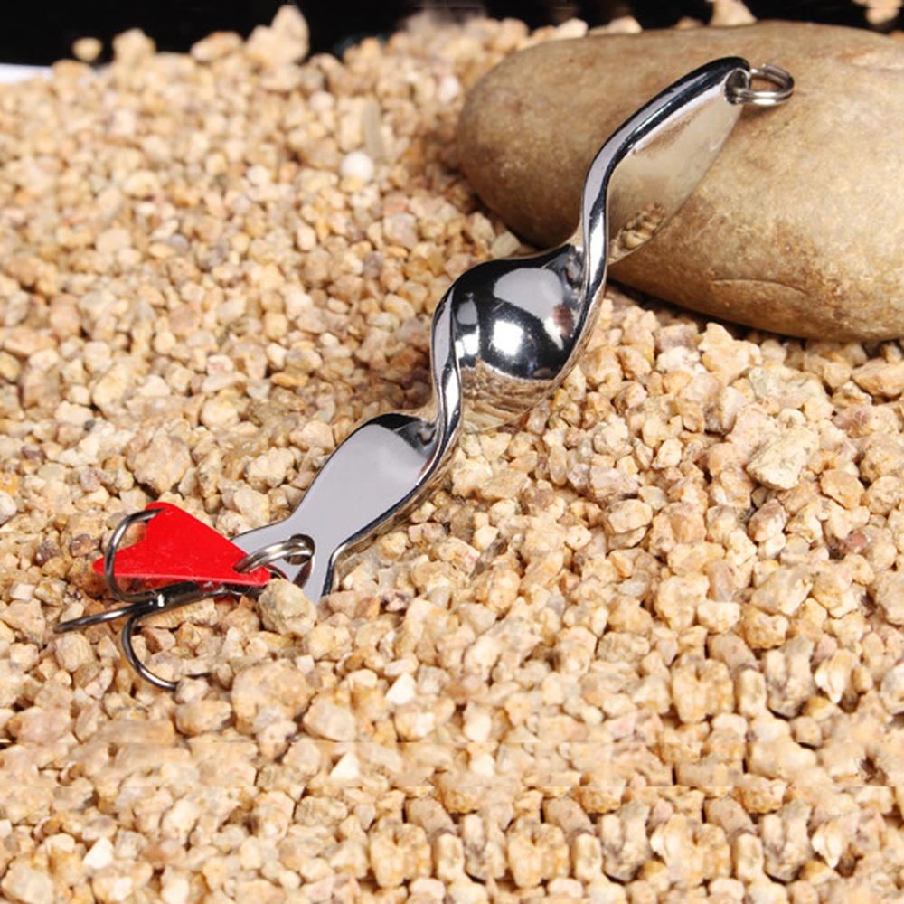 CREEKMOON 50Pcs 360 Degree Rotation Metal Spinner Spoon Fishing Lures Long Shot Trout Hard Bait Sequins Artificial Baits for Fish 10g 14g 21g 28g