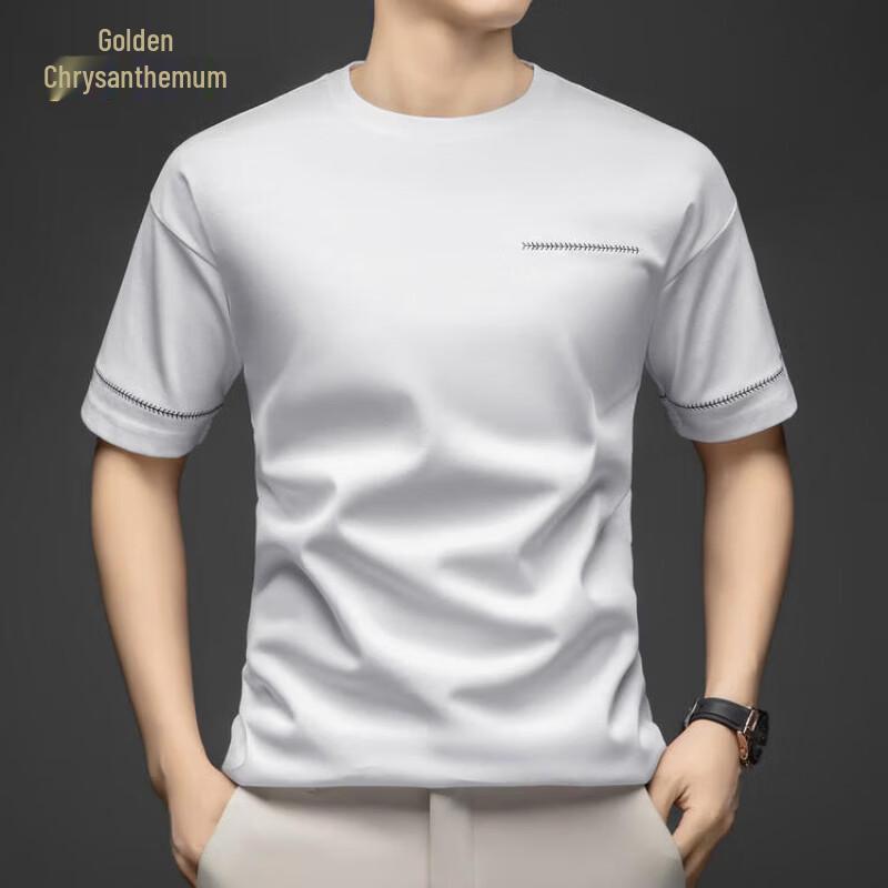 

Men s Casual Round Neck Short Sleeve T-Shirt XL