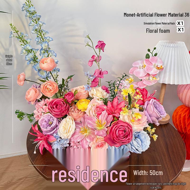Mori-Style Artificial Floral Arrangement for Weddings & Dining Tables