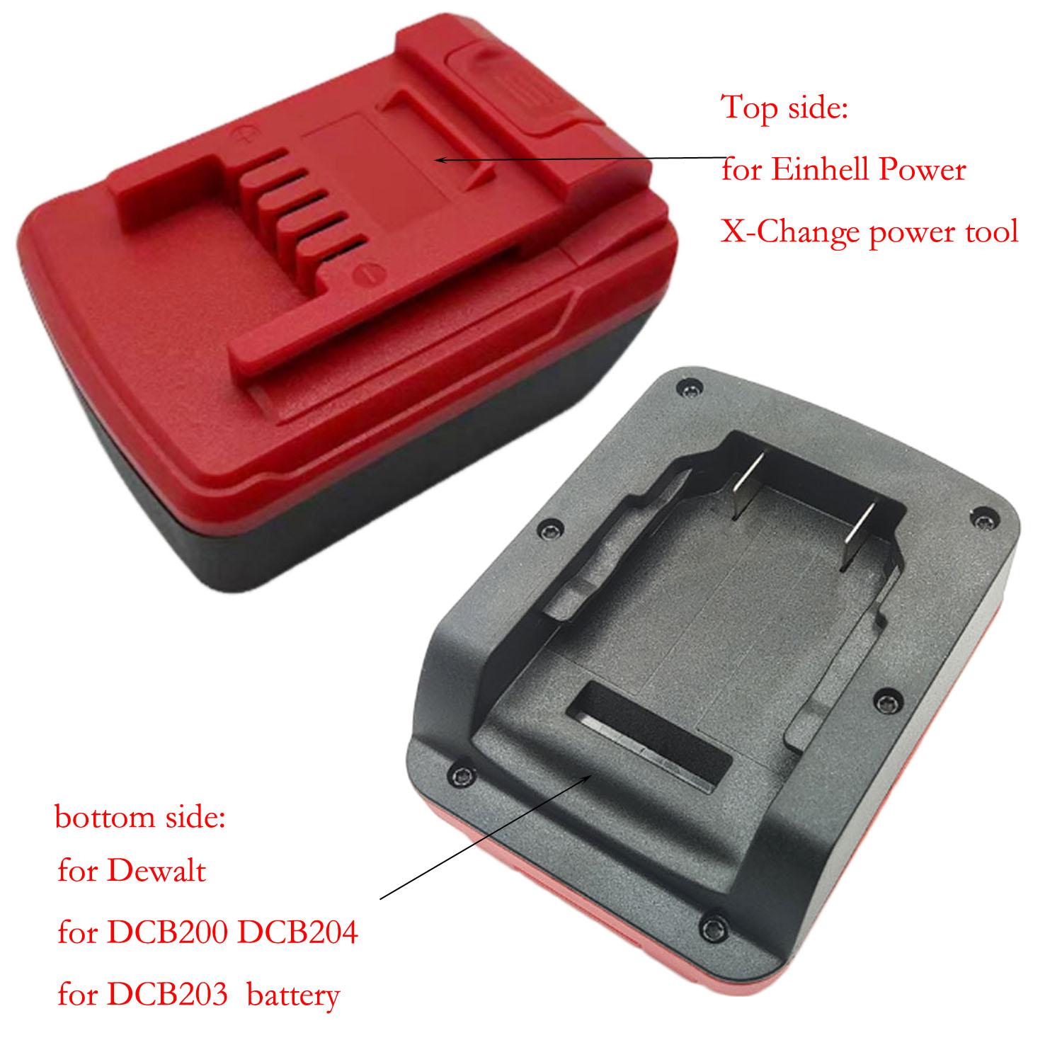 18-вольтовый литиевый адаптер 18В 20В адаптер для аккумулятора 18В 20В легкое решение для аккумулятора Преобразование аккумулятора