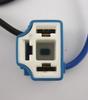 Ceramic H4 Headlight Relay Wiring Harness 4 Headlamp Bulbs Socket Fix Dim Light