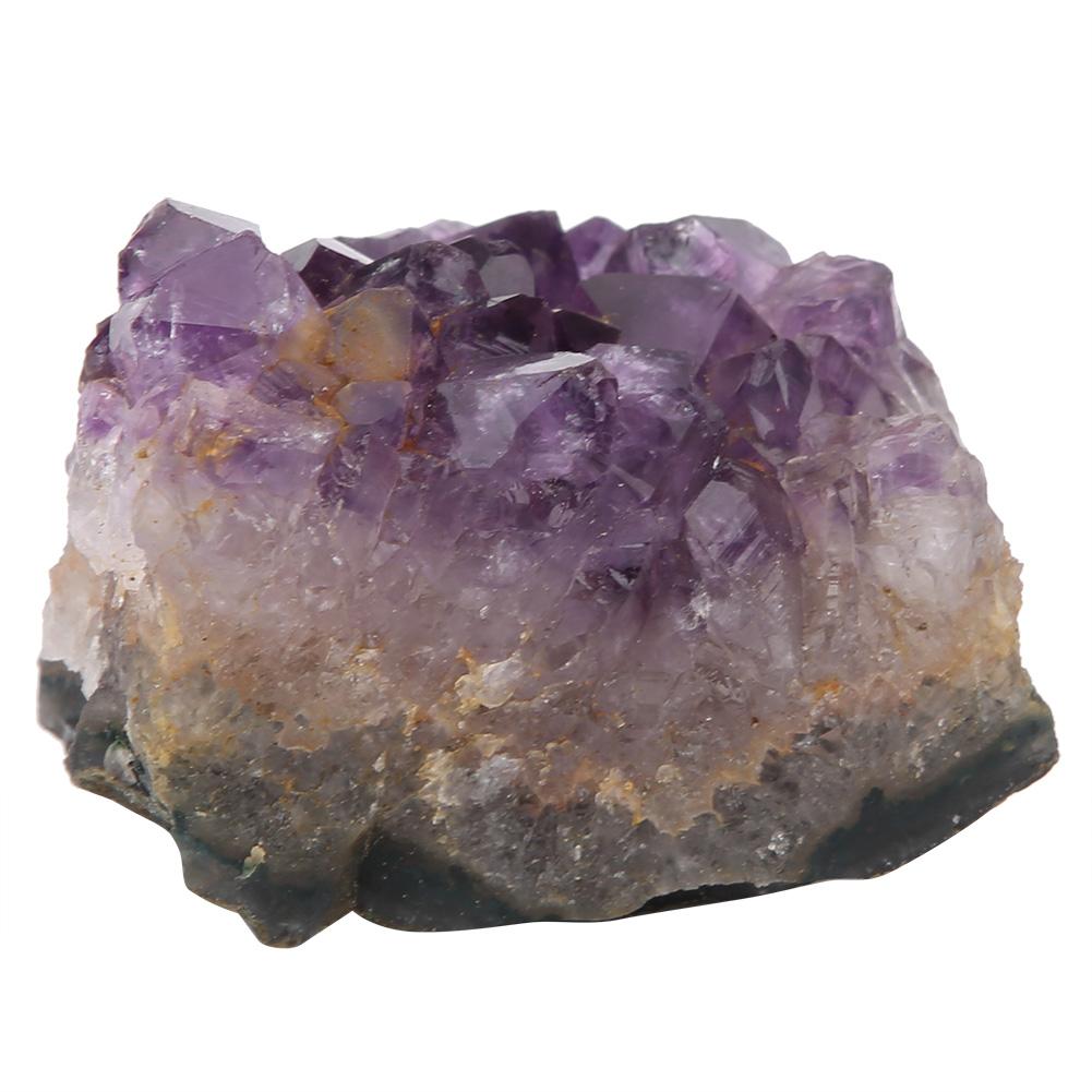 Unregelmäßiges natürliches Amethyst-Cluster-Ornament Kunsthandwerk für Steinsammlung Heimdekoration