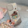 Korean Ins Plating Mirror Suitable for 16 Apple 15pro Max Mobile Phone Case Iphone14 Puppy Shaking