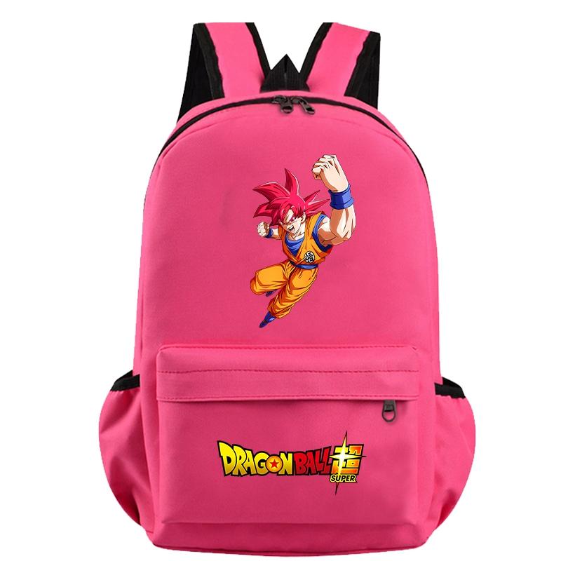 Anime Dragon Ball Printed Boy Girl Schoolbag Student Boy Girl Schoolbag Unisex Bagpack Children Teenager Cartoon Bagpack Waterproof School Bag Mochila