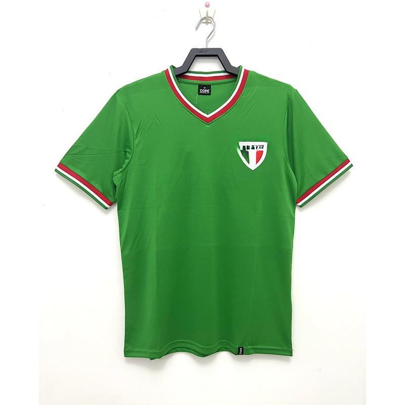 Mexico National Team Retro Football Jersey Short Sleeve Sports Top Men Women