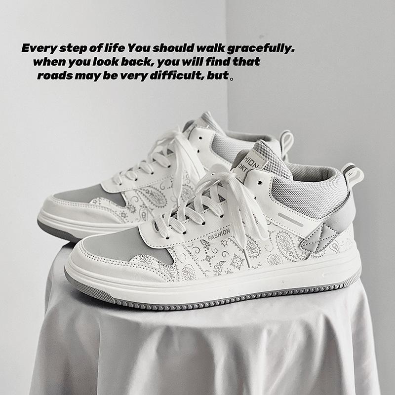 

Осень 2024 года, новые мужские удобные повседневные кроссовки, модная студенческая обувь, мужские дышащие спортивные кроссовки для мужчин, теннисные туфли для мужчин 44 белый