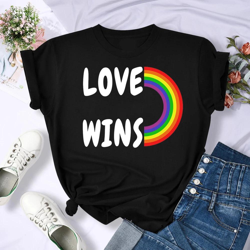 Summer New Fashion Graphic Print Lgbt T Shirts Women Funny Tshirts Casual Short Sleeves Tops Tees Female Unsiex Clothes