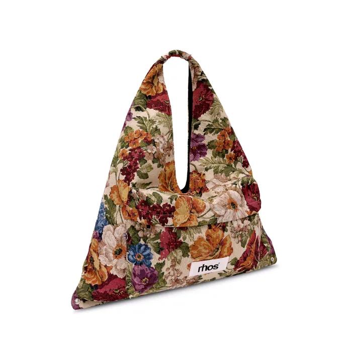 PIZZA BAG [flower Ivory]
