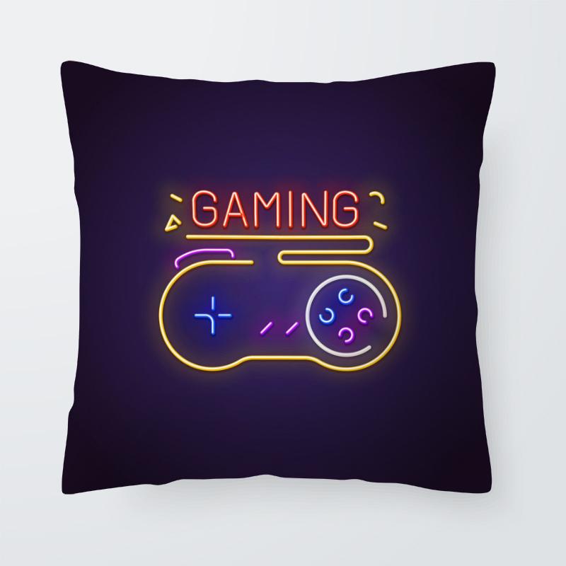 Super Hot Gaming Fan Video Game Pad Cushion Cover Decorative Pillowcase Living Room Sofa  Bed Cart Throw Pillow